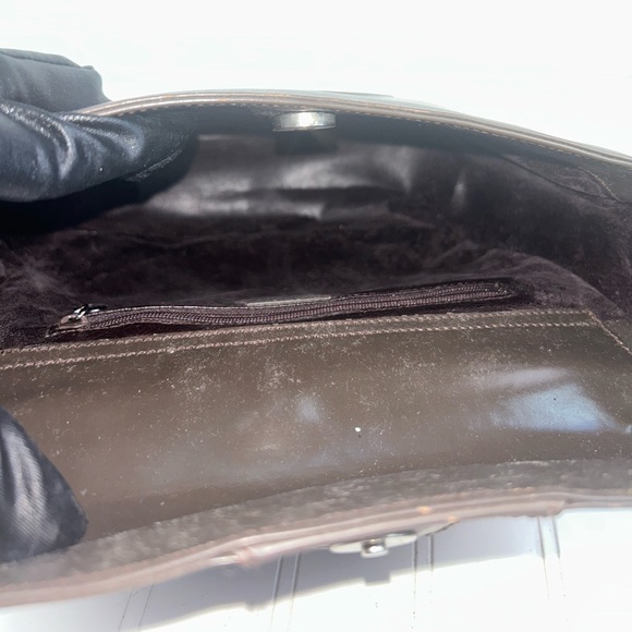 Gucci Dark Brown Leather Shoulder Bag - Picture 10 of 15